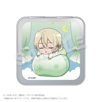 【グッズ-小物入れ】TVアニメ「メダリスト」 ふわみんコレクション缶ケース 八木夕凪