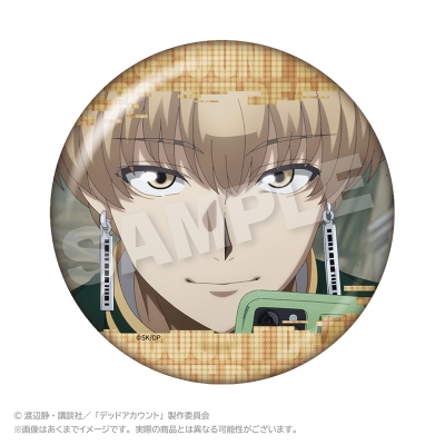 【グッズ-バッチ】TVアニメ『デッドアカウント』 メモリーズちょびでか缶バッジ 羽住 蓮理