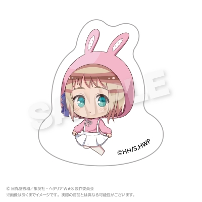 【グッズ-スタンドポップ】ヘタリア World★Stars ゆらゆらアクリルマスコット アニマルパーカーver. リヒテンシュタイン