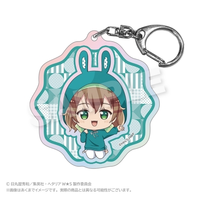 【グッズ-キーホルダー】ヘタリア World★Stars ホログラムキーホルダー アニマルパーカーver. ベルギー
