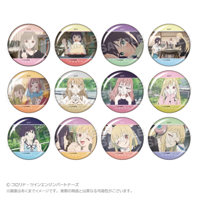 【グッズ-バッチ】超かぐや姫! トレーディングメモリーズ缶バッジ 現実ver.