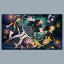 【グッズ-デスクマット】VOCALOID 初音ミク 夜空プログラム 2025 デスクマットの画像