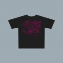 【グッズ-Tシャツ】VOCALOID 初音ミク 夜空プログラム 2025 Tシャツ(Rose pink ver.)Sサイズの画像