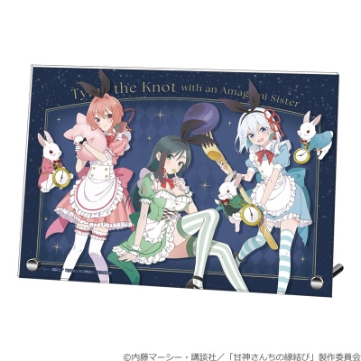 【グッズ-置きもの】甘神さんちの縁結び アクリルプレート<月灯りの夢見茶会>