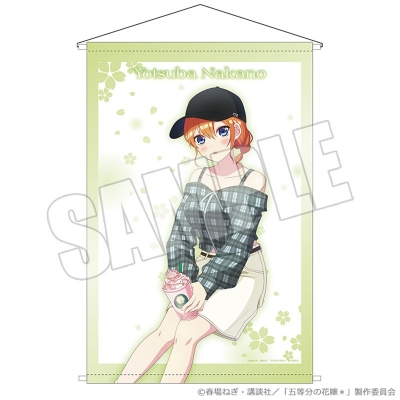 【グッズ-タペストリー】五等分の花嫁* B2タペストリー<花めく彼女と春のひと口 四葉>