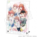 【グッズ-置きもの】五等分の花嫁* アクリルプレート<花めく彼女と春のひと口>の画像