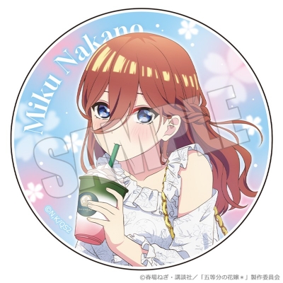 【グッズ-コースター】五等分の花嫁* アクリルコースター<花めく彼女と春のひと口 三玖>
