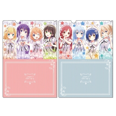 【グッズ-クリアファイル】ご注文はうさぎですか? クリアファイルセットTYPE-2