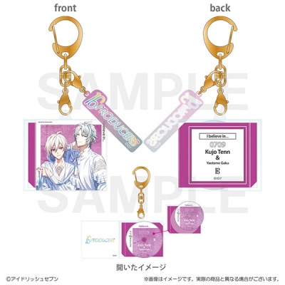 【グッズ-キーホルダー】アイドリッシュセブン 16PRODUCERS CD風キーホルダー 九条天