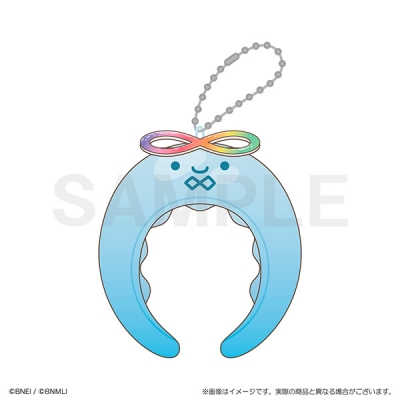 【グッズ-キーホルダー】アイドリッシュセブン アイナナEXPO 2026 ”DECENNIUM” ミニカチューシャキーホルダー 虹街くらげ