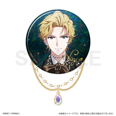 【グッズ-バッチ】アイドリッシュセブン アイナナEXPO 2026 ”DECENNIUM” チェーン付き缶バッジ 六弥ナギ