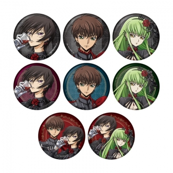 グッズ-バッチ】コードギアス 反逆のルルーシュ キャラバッジ 