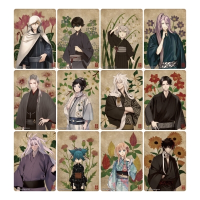 【グッズ-カード】刀剣乱舞ONLINE 華こよみ絵巻(第四弾)トレーディングミニクリアカード 全12種