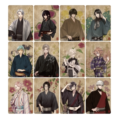 【グッズ-カード】刀剣乱舞ONLINE 華こよみ絵巻(第五弾)トレーディングミニクリアカード 全12種