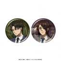 【グッズ-バッチ】進撃の巨人 キャラバッジセット リヴァイ・ハンジ 2個1セットの画像