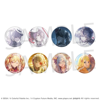 【グッズ-バッチ】プロジェクトセカイ カラフルステージ! feat. 初音ミク グリッター缶バッジ イベントイラストコレクション vol.48 C