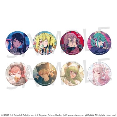 【グッズ-バッチ】プロジェクトセカイ カラフルステージ! feat. 初音ミク グリッター缶バッジ イベントイラストコレクション vol.50 C