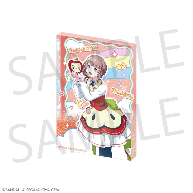 【グッズ-置きもの】プロジェクトセカイ カラフルステージ！ feat. 初音ミク×たまごっち グリッターアクリルパネル 望月 穂波×りんごっち