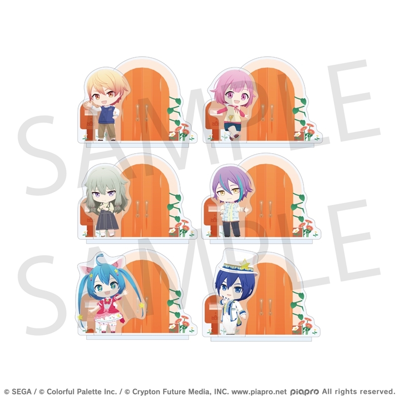 【グッズ-スタンドポップ】プロジェクトセカイ カラフルステージ！ feat. 初音ミク マイセカイ どこでも訪問アクリルスタンドコレクション D