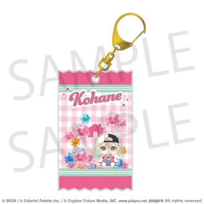 【グッズ-キーホルダー】プロジェクトセカイ カラフルステージ! feat. 初音ミク マイセカイ シャカシャカアクリルキーホルダー 小豆沢 こはね