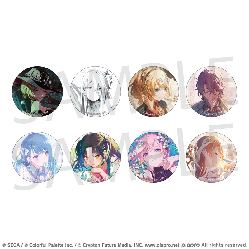 【グッズ-バッチ】プロジェクトセカイ カラフルステージ！ feat. 初音ミク グリッター缶バッジコレクション vol.10 B