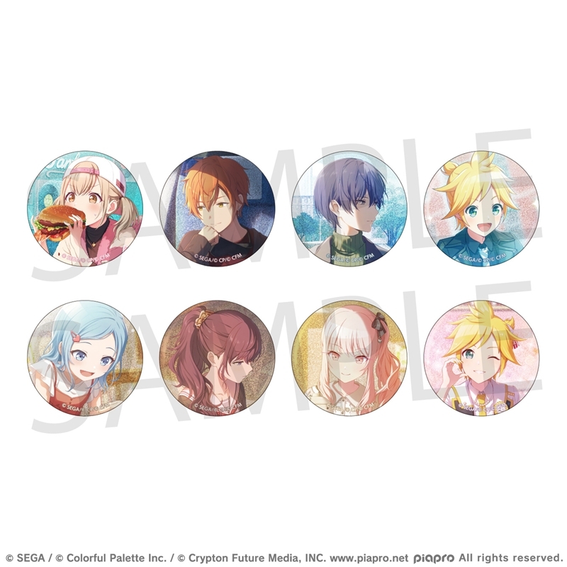 【グッズ-バッチ】プロジェクトセカイ カラフルステージ！ feat. 初音ミク グリッター缶バッジ イベントイラストコレクション vol.51 B