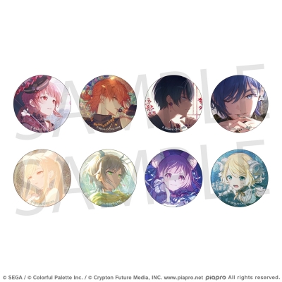 【グッズ-バッチ】プロジェクトセカイ カラフルステージ! feat. 初音ミク グリッター缶バッジ イベントイラストコレクション vol.52 A