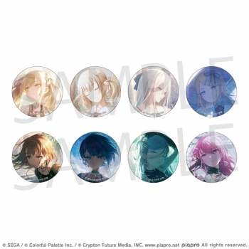 グッズ-バッチ】プロジェクトセカイ カラフルステージ！ feat. 初音 プロセカグリッター缶バッジ49a モモジャン初音ミク52個