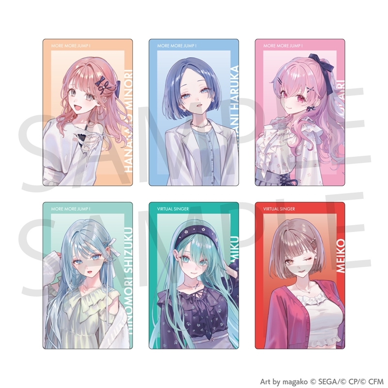 【グッズ-カード】プロジェクトセカイ カラフルステージ！ feat. 初音ミク イラストレーターコラボ ePick card series クリアver.［MORE MORE JUMP！］