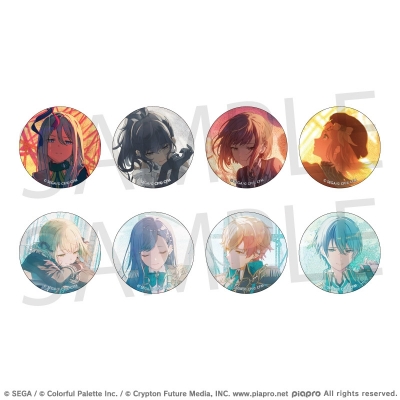 【グッズ-バッチ】プロジェクトセカイ カラフルステージ! feat. 初音ミク グリッター缶バッジ イベントイラストコレクション vol.54 A
