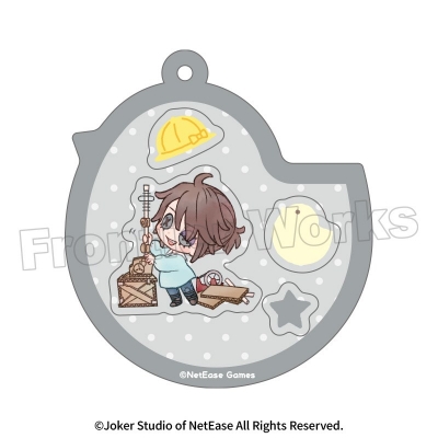 【グッズ-キーホルダー】Identity V 第五人格幼稚園 しゃかしゃかアクリルキーホルダー 「囚人」