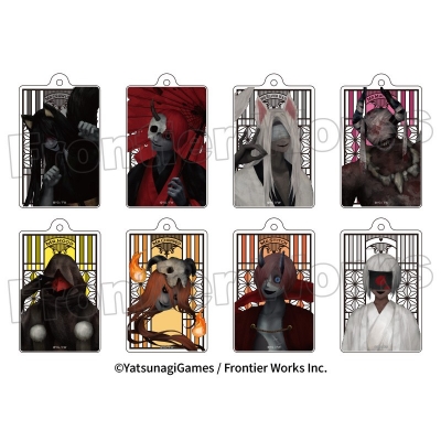 【グッズ-キーホルダー】文字化化 トレーディングアクリルキーホルダー