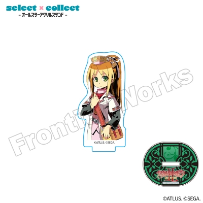 【グッズ-スタンドポップ】世界樹の迷宮II 諸王の聖杯 select×collect -オールスターアクリルスタンド- 864 公国薬泉院の助手