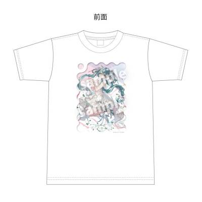 【グッズ-Tシャツ】初音ミク×Start Flowers Tシャツ