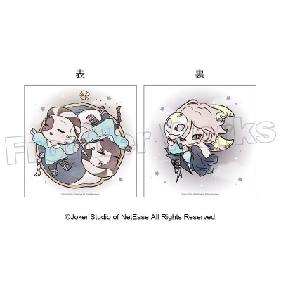 【グッズ-クッションカバー】Identity V 第五人格幼稚園~おひるねタイム~ クッションカバー Vol.1 白黒無常&夜の番人