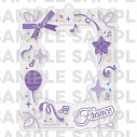 【グッズ-カードケース】ミュージカル「ヘタリア~The World Concert~」 ぷくぷくクリアトレカケース フランスの画像