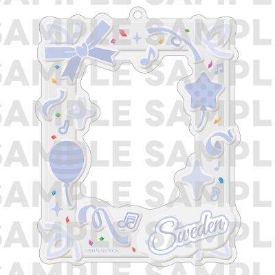【グッズ-カードケース】ミュージカル「ヘタリア~The World Concert~」 ぷくぷくクリアトレカケース スウェーデン