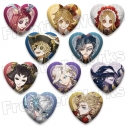 【グッズ-バッチ】Identity V Sweet Tale Tea Time トレーディングホロハート缶バッジ【8周年オンリーショップ事後通販】の画像