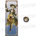 【グッズ-セットもの】Identity V Sweet Tale Tea Time クリアポスター&缶バッジセット 火災調査員【8周年オンリーショップ事後通販】の画像