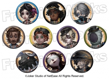 グッズ-バッチ】Identity V 真髄メモリアル トレーディング缶バッジ 