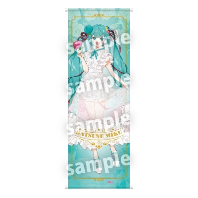 【グッズ-タペストリー】初音ミク 初音ミク×Start Flowers B2ハーフタペストリー バラ 初音ミク
