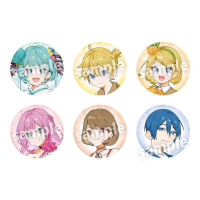 【グッズ-バッチ】初音ミク 初音ミク×Start Flowers 缶バッジコレクション バラ