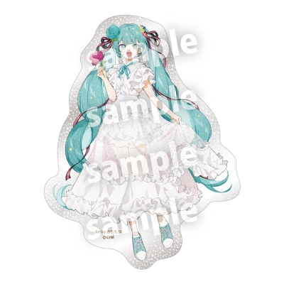 【グッズ-ステッカー】初音ミク 初音ミク×Start Flowers ステッカー バラ 初音ミク