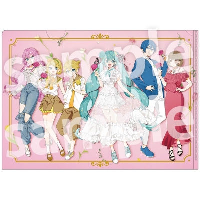 【グッズ-クリアファイル】初音ミク 初音ミク×Start Flowers A4クリアファイル バラ