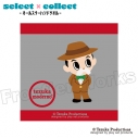 【グッズ-タオル】tezuka moderno select×collect -オールスターハンドタオル- 011 『鉄腕アトム』ヒゲオヤジの画像