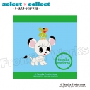 【グッズ-タオル】tezuka moderno select×collect -オールスターハンドタオル- 020 『ジャングル大帝』レオ&ココの画像
