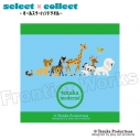 【グッズ-タオル】tezuka moderno select×collect -オールスターハンドタオル- 021 『ジャングル大帝』集合の画像
