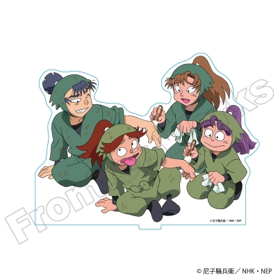 【グッズ-スタンドポップ】忍たま乱太郎 アクリルスタンド 富松作兵衛&三反田数馬&善法寺伊作&食満留三郎