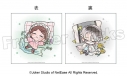 【グッズ-クッションカバー】Identity V 第五人格幼稚園~おひるねタイム~ クッションカバー Vol.2 庭師&納棺師の画像