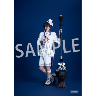 【グッズ-ブロマイド】舞台『魔法使いの約束』きみに花を、空に魔法を 前編 ブロマイド6ホワイト/田口 司